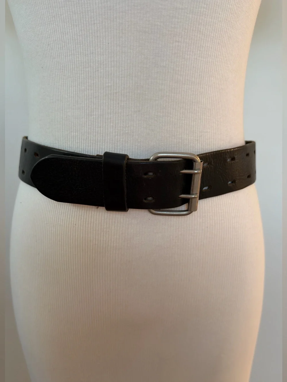 Vintage Y2K leather belt